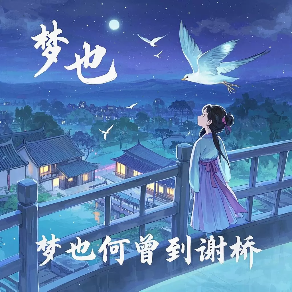 梦也何曾到谢桥