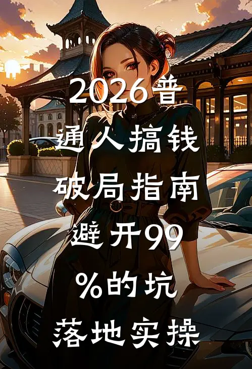 2026普通人搞钱破局指南：避开99%的坑，落地实操